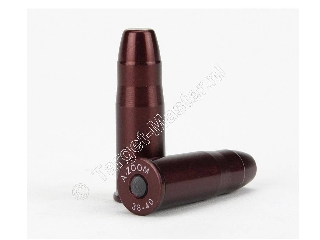 A-Zoom SNAP-CAPS .38-40 Winchester Dummy Oefen Patronen verpakking 6 - NIET MEER LEVERBAAR